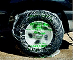 PLASTIC WHEEL MASKERS ON A ROLL 20"